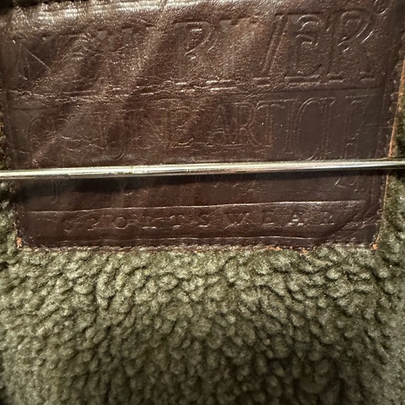 New River leather trench coat - Picture 4 of 6